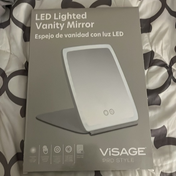 visage Bath Nwt Vanity Mirror In Box Visage Led Lighted Poshmark